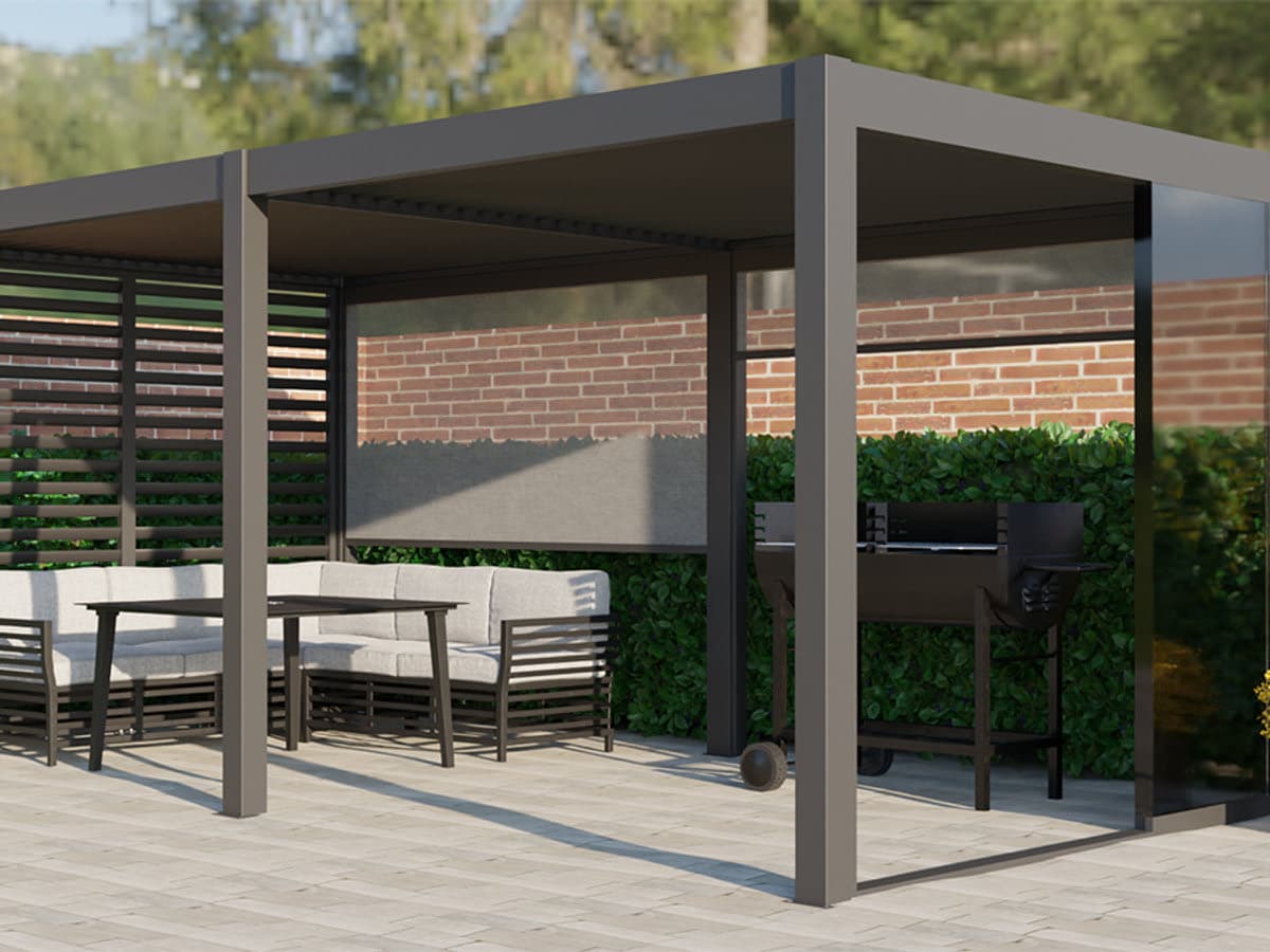 Remanso 3m x 5.7m Pergola — hot tub pergola