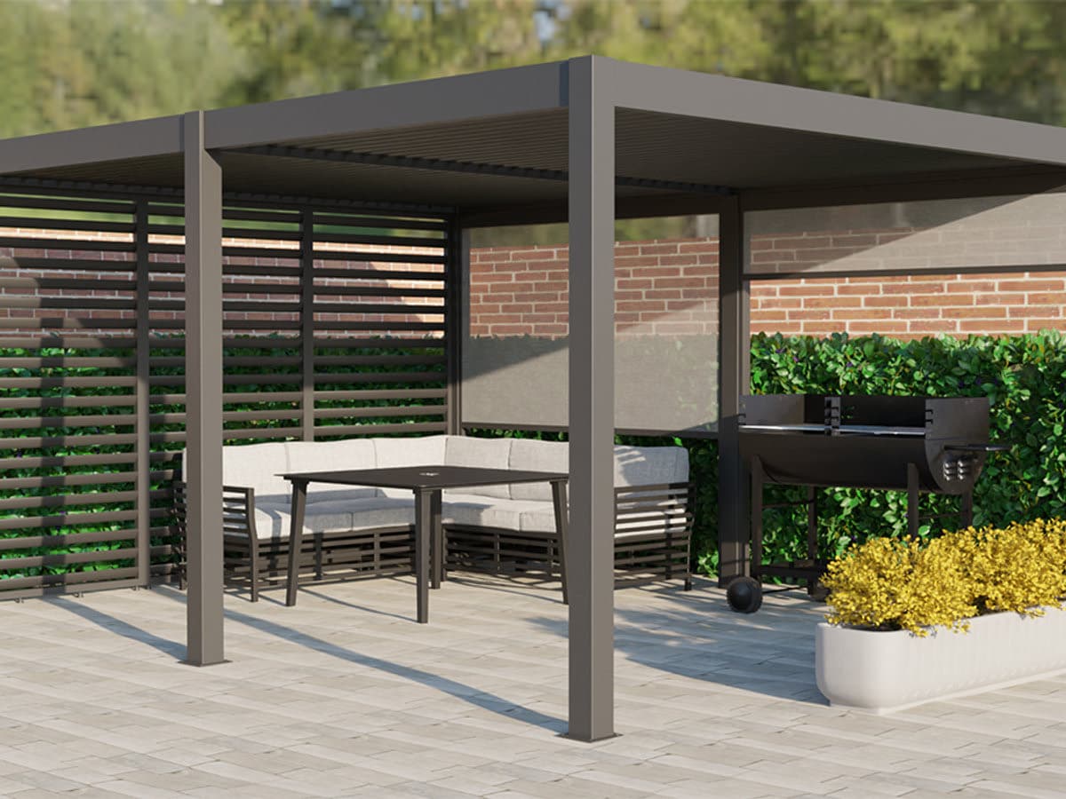 Remanso 4m x 5m Pergola — hot tub pergola